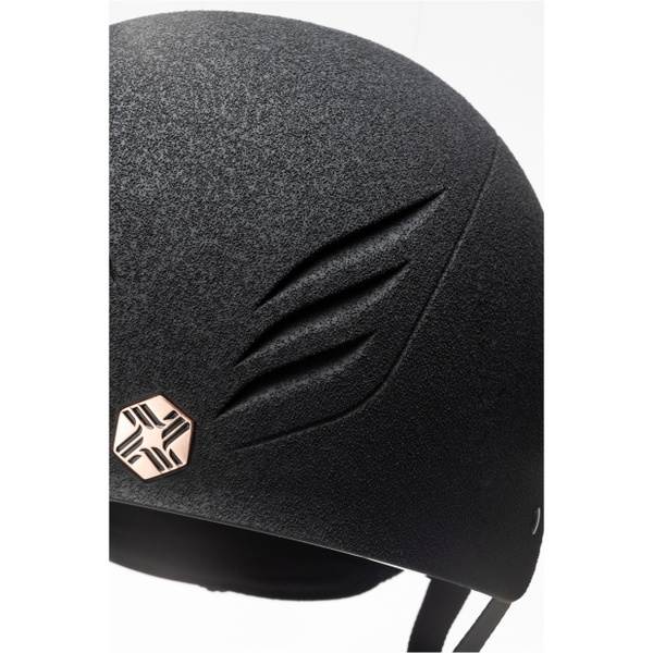 2025 Charles Owen Phoenix Helmet PHXBBRG - Black Rose Gold